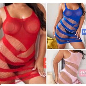 New Plus Size Cut Out Bodycon Dress